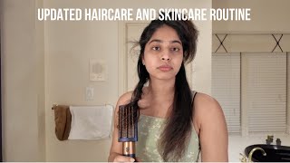 My Updated Haircare and Skincare Routine [upl. by Glick]