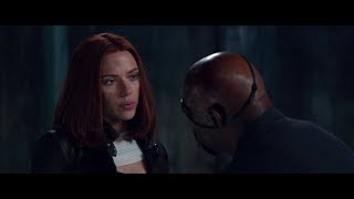 Captain America The Winter Soldier Deleted Scene  Natasha And Fury [upl. by Laure756]