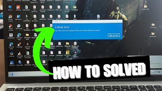 quotCritical Error Your Start Menu isnt Workingquot Windows 11  How To Fixed [upl. by Homans]