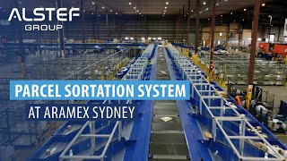 Parcel Sortation Project at Aramex Sydney [upl. by Ellenuahs]