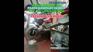 PAANO MAGPALIT NG BELT  TECHNOGYM BIKE youtubeshorts youtubevideo youtuber fctv21mixvlog [upl. by Giuditta]