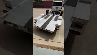 Aluma MC10 Motorcycle Trailer Modifications 4K [upl. by Cramer]