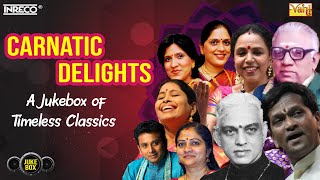 Carnatic Delights  A Jukebox of Timeless Classics  Carnatic Devotional Songs  Bombay SJayashri [upl. by Enotna594]