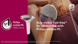 Philips Lumea  Series 9900 series  Always on the go [upl. by Eilema864]