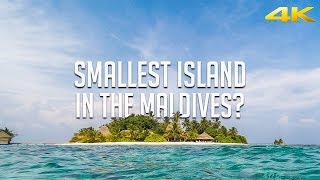 SMALLEST ISLAND IN THE MALDIVES How long does it take to walk around the Kandolhu Resort 4K [upl. by Rentsch]