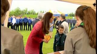 TRHs The Earl and Countess of Strathearn in Perth and Kinross  29th May 2014 [upl. by Yanel489]