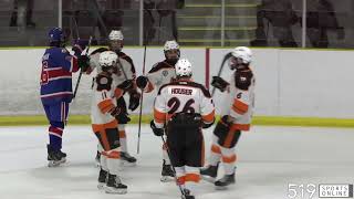 GOJHL  Welland Jr Canadians vs Fort Erie Meteors [upl. by Bradly]