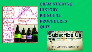 Gram Staining History Principle Procedure and Quiz [upl. by Nikolaus]