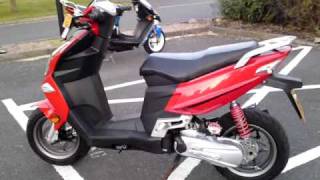 2009 SACHS SPEEDJET R SX1 50CC SCOOTER MINT 50MPH TampT [upl. by Eliathan]