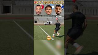 Quaresma VS Dybala VS Luis Suárez 🤯🚀 Powerful Shot Challenge [upl. by Fariss]