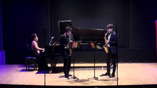 【Classical Saxophone Performance】JeanBaptiste Singelée Duo Concertant Op55 [upl. by Adaval638]