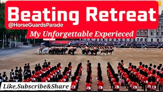 Beating Retreat  The Household Division of the British Army Trooping the Colour June14 2017 [upl. by Toback12]