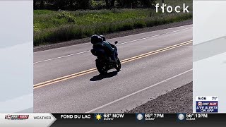 Fond du Lac County deputies want to identify reckless motorcyclist [upl. by Ecela524]