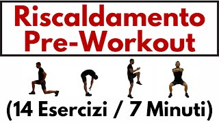 Riscaldamento PreWorkout a corpo libero [upl. by Genesia]