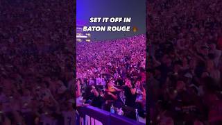 Boosie’s Set It Off in sync with LSU lightshow 🔥 [upl. by Jacquetta]