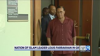 Nation of Islam leader Louis Farrakhan in Grand Rapids [upl. by Mikael]