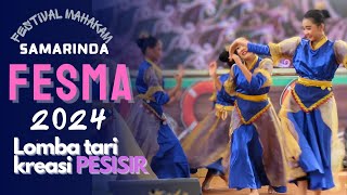 FESMA 2024 1 lomba tari kreasi pesisir [upl. by Farrison]