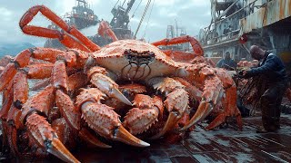 Norwegian Fishermen Catch Millions Of Giant Crabs And Earn Billions Of Dollars  Fishing Documentary [upl. by Roxane4]