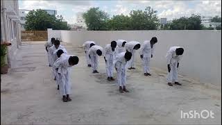 Winfield High school CBSE Campus Karate Activity [upl. by Noirda415]