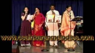 Madhura Nagaril Thamizh Sangam  PSusheela and Ainkaran with Sudha and Rajini [upl. by Drawets]