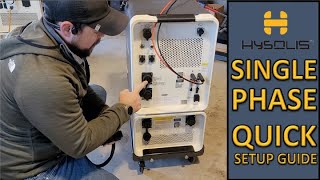 Apollo 5K 120v Single Phase Quick Step by Step Setup Guide [upl. by Truitt]