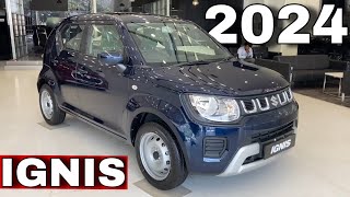 2024 NEW IGNIS BLUE SIGMA BASE MODEL  NEW MARUTI SUZUKI IGNIS BASE MODEL SIGMA 2024  IGNIS 2024 [upl. by Dimitry]