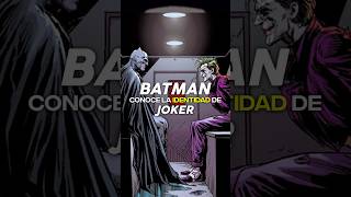 Batman conoce la identidad del Joker dccomics batman joker [upl. by Yenduhc]