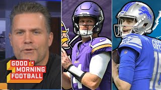 GMFB  Kyle Brandt breaks down NFL Week 7 Vikings vs Lions Texans vs Packers Eagles vs Giants [upl. by Estrin]