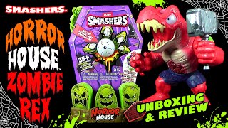 Zuru ® Smashers  Horror House  Roter XXL Zombie Rex  TRex  Unboxing amp Review  WOW [upl. by Sanez]