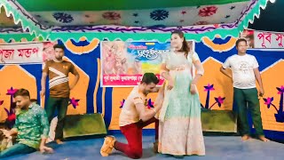 পুজায় অসাধারণ একটি স্টেজ ডান্স  jahidMitali Stage Hiphop Dance Remix Dj Mix Song Dance Video 2024 [upl. by Nirat]