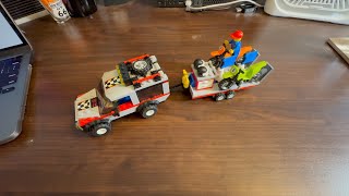 4433 Dirt Bike Transporter  Lego City [upl. by Johnathan]