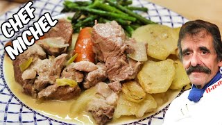 Blanquette de veau avec pommes boulangère [upl. by Anelas36]