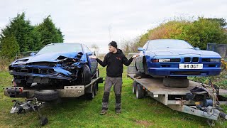 Double or nothing BMW E31 840CI restoration starts Part 1 [upl. by Auohs]