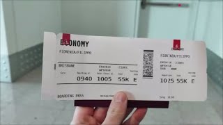 Volo Dubai  Brisbane EMIRATES BOEING 380 Economy Class  NO MUSIC [upl. by Ahsykal]