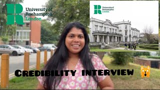 Credibility interview uk University of Roehampton BSC adult Nursing roehampton nursingstudent [upl. by Ailsun]