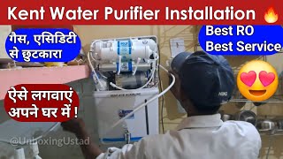 Kent 8L Water Purifier Installation and Review in Hindi  Best RO in India 2024 🔥  Unboxing Ustad [upl. by Reidar]