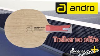 Andro Treiber co offs  Table Tennis Blade review [upl. by Rebane]