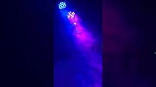 Mini Smoke Machine With 6 RGB LED Light Smoke Machine With Remote Control And 1L Tank light [upl. by Ocin190]