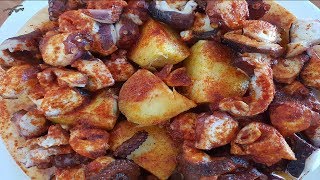 El autentico pulpo a la gallega Pulpo a feira quotReceta Gallegaquot 1 [upl. by Oiruam]