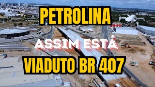 DRONEX no Viaduto BR 407 Petrolina [upl. by Eiramlatsyrc]