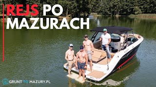 Wypasioną motorówką po Szlaku Wielkich Jezior Mazurskich 🔥 [upl. by Kenzie]