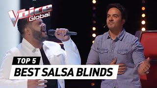 Most spectacular SALSA SONGS in The Voice [upl. by Arita]