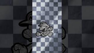 Metal Mario Character  Paper Mario Animation [upl. by Mintz]