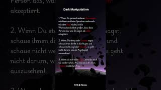 Manipulationstechniken 4 darkpsychology motivation mindset zitate [upl. by Jessee]