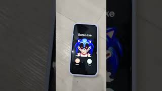 SonicexeNo😨 sonic smartphone telephone sonicexe omg [upl. by Darrin742]