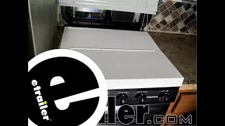 etrailer  Camco RV Stovetop Cover and Splash Guard Review [upl. by Rodd10]