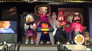 Chuck E Cheese animatronics  groove squad theme song [upl. by Gifferd]