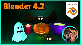 BLENDER 42 HALLOWEEN Workflow [upl. by Fadden]