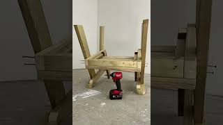 shorts Companion garden furniture set  assembly video [upl. by Bouley738]