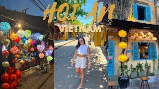 EXPLORING HOI AN VIETNAM  OLD TOWN BAMBOO BOAT amp CUSTOM MADE CLOTHES [upl. by Eneleahs11]